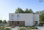 Voor degenen die een voorkeur hebben voor een hedendaags exterieur, biedt lot 8 in Hof ter Laak de perfecte samensmelting van architecturale stijlen uit het verleden en het heden. Met een royaal perceel van 4 are en een bruto bewoonbare oppervlakte van 14