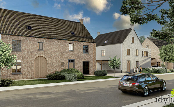 Lot 5 in Hof ter Laak is een droom die uitkomt voor liefhebbers van klassieke, landelijke woningen. Deze pastorijwoning straalt charme en warmte uit en biedt met een perceel van 5a47ca en een royale bruto bewoonbare oppervlakte van 209 vierkante meter een